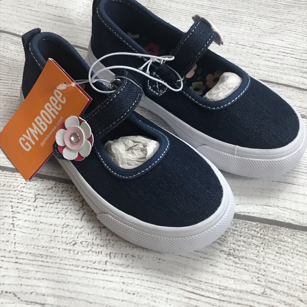 Gymboree Preppy Puppy Denim Shoes